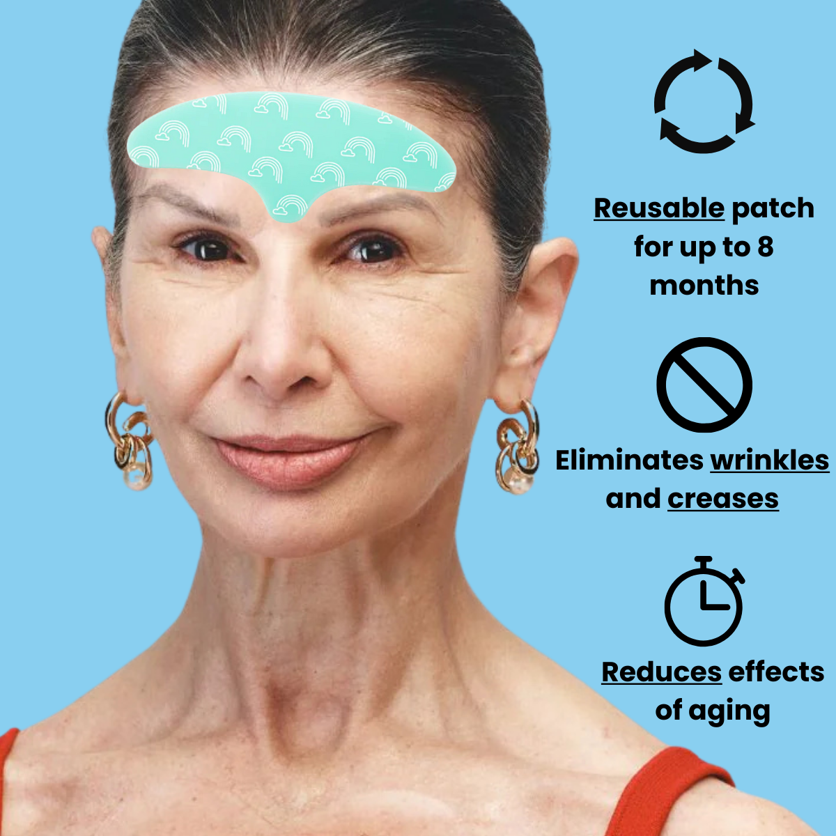 Forehead Anti-Wrinkle Mask